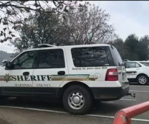 IT’S SNOWING IN THE TOWN OF MARIPOSA ACCORDING TO THE SHERIFF’S DEPARTMENT