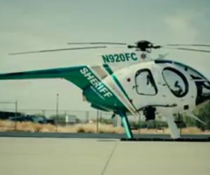 SHERIFF’S DEPARTMENT RECIEVES NEW HELICOPTER