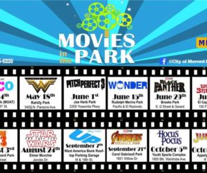 “MOVIES IN THE PARK”, WILL ALSO BE HELD AT A ROOFTOP IN MERCED