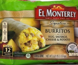 EL MONTEREY BURRITOS RECALLED, AFTER PIECES OF PLASTIC FOUND