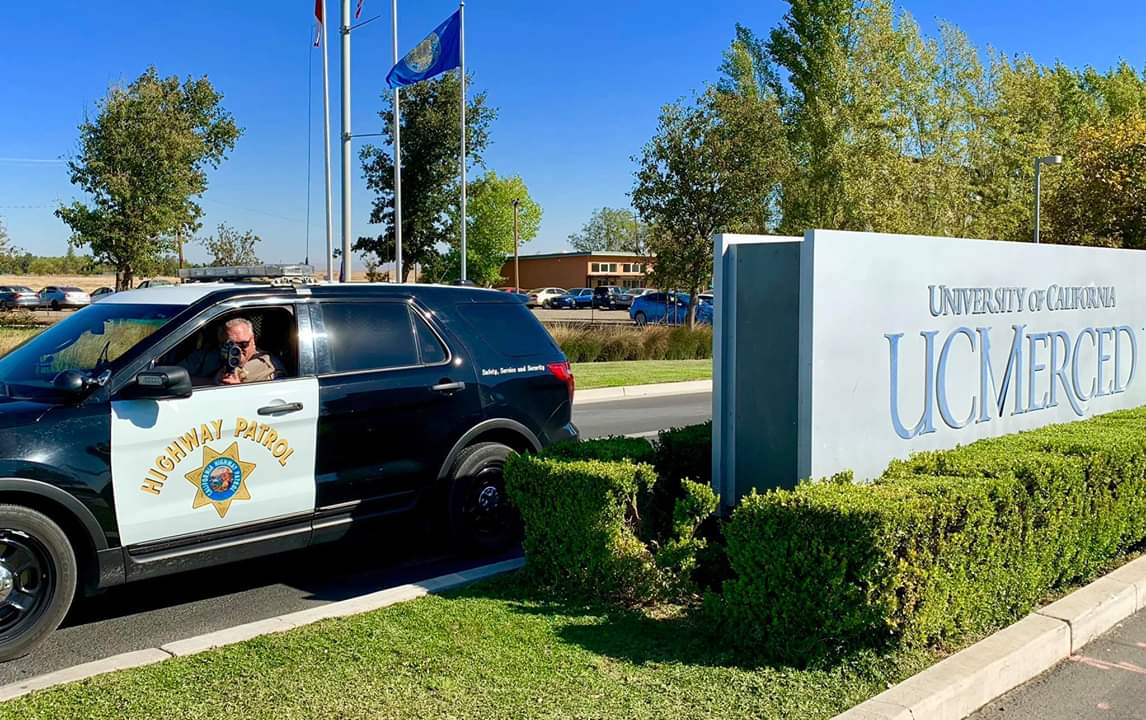 CHP is checking for speeders near UC Merced