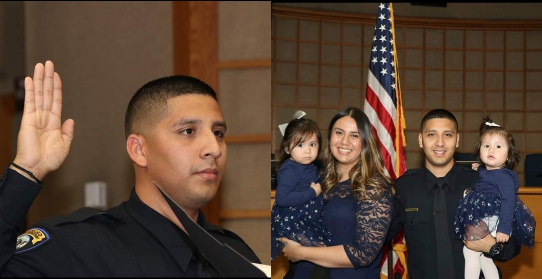 Merced Police Department newest officer sworn today