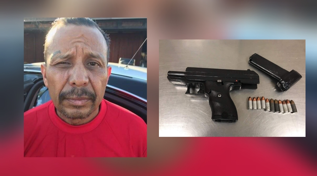 54-year-old Convicted Felon Arrested with a Firearm in Merced