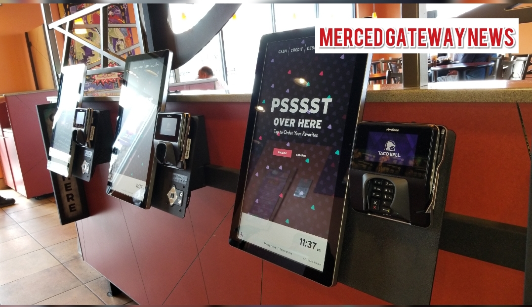 Merced Taco Bell locations now have Kiosks to place your order