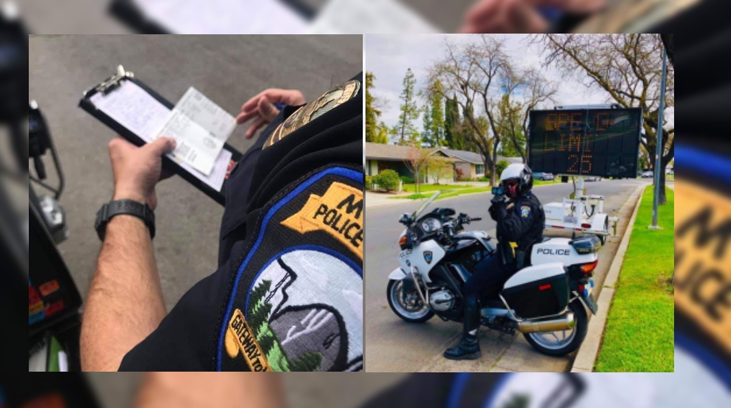 Merced Police traffic division issues several citations to speeders
