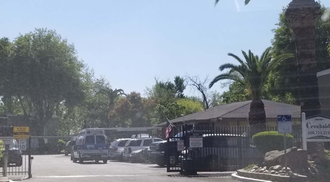 Merced Police respond to a possible drowning at an apartment pool