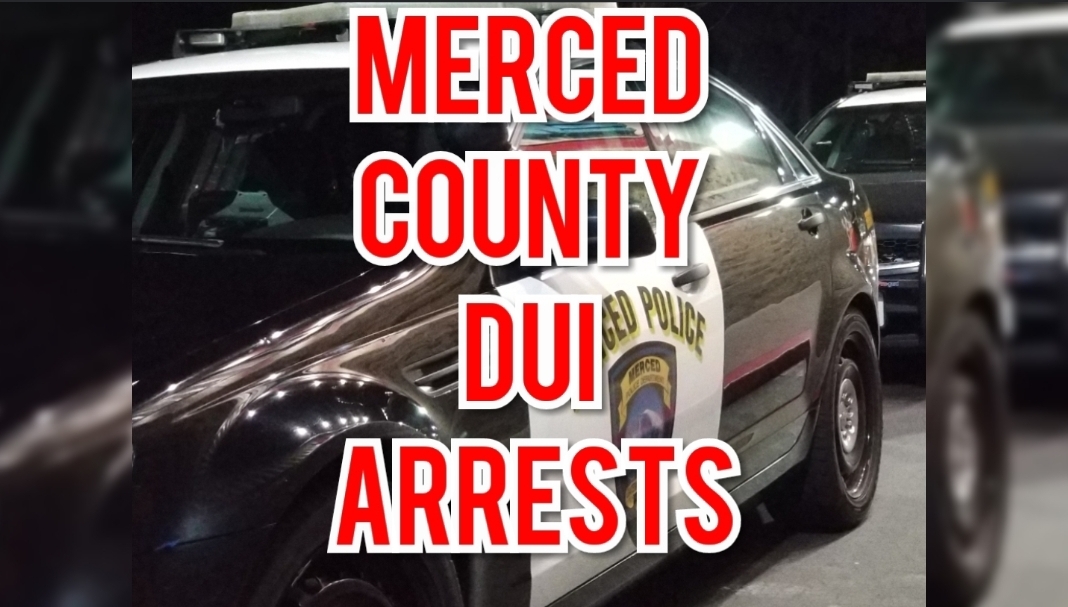 Merced County 16 DUI arrests from April 25th-28th,