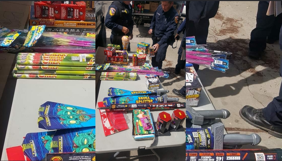 Winton man busted with illegal fireworks according to Merced Sheriffs