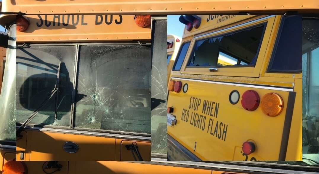 Several Merced School buses vandalised, this is what they destroyed