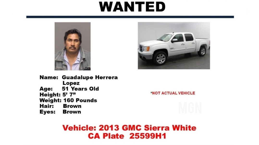 CHP Blue Alert for suspect who shot Merced Deputy in Dos Palos