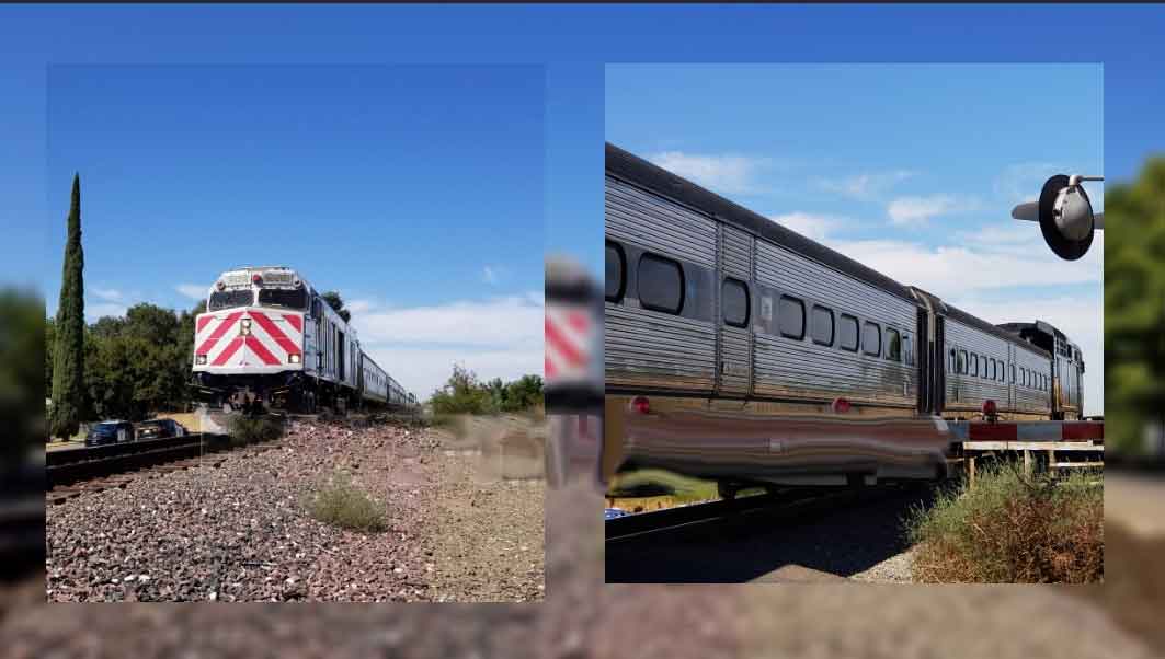 Breaking News: Amtrak train vs pedestrian in Merced