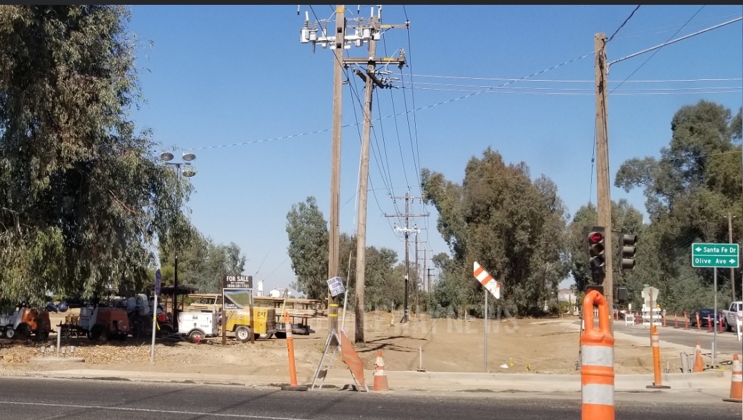 Plans for a new business at the intersection of Santa Fe and Highway 59 in Merced