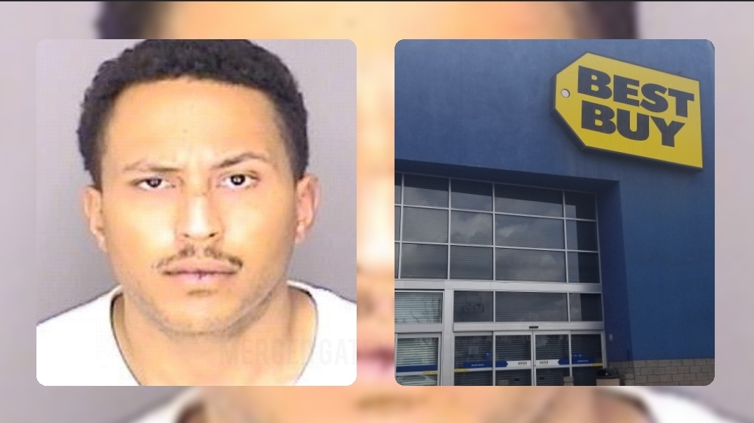 25-year-old man brandishes gun and robs Best Buy in Merced