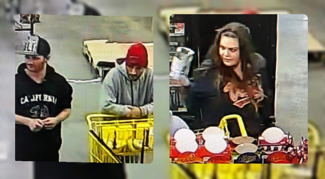 Help identify these thieves, they took a wallet from a shopping cart