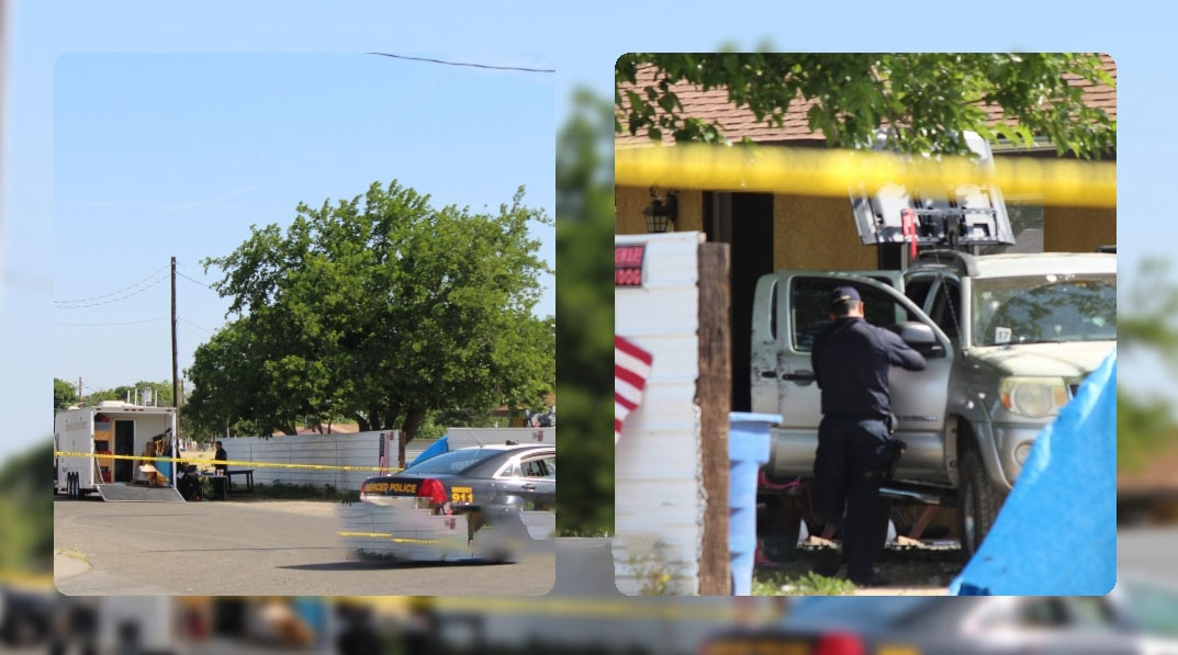 Investigation underway in Merced, crime scene unit on scene