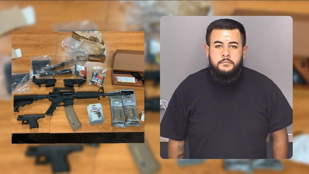 Atwater police arrest man on domestic battery and weapon charges