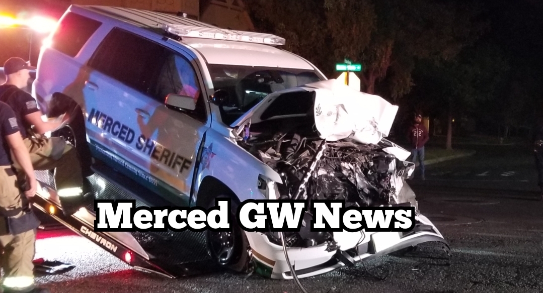 Merced Sheriff Deputy involved in collision taken with injuries to a hospital