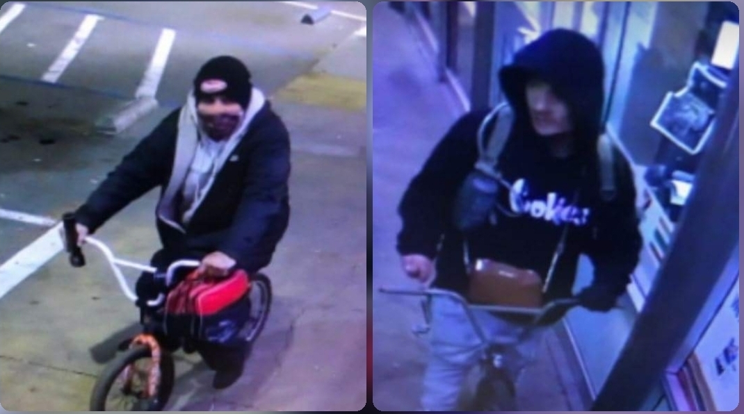 Two men wanted for breaking windows at Merced 7-Eleven