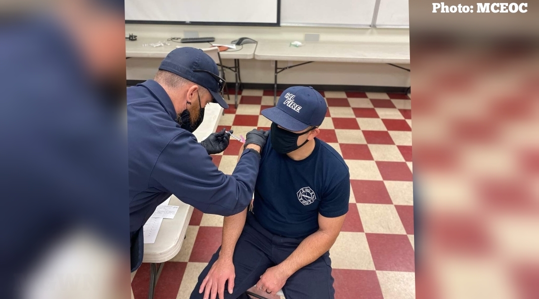 Merced County Medical responders start receiving COVID-19 vaccines MCOES reports