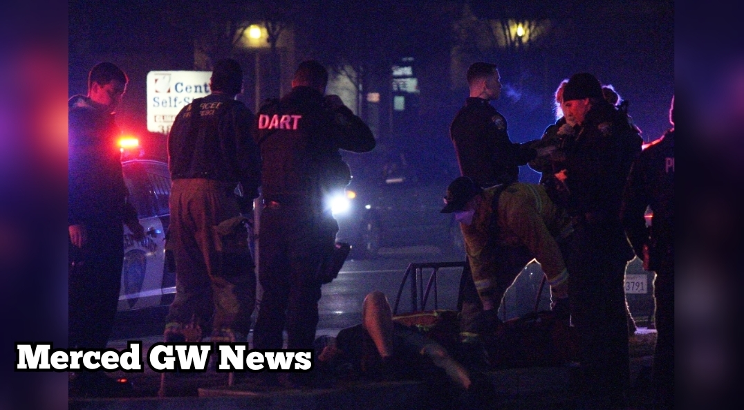 Police are investigating a shooting outside Bernie’s Liquor in Merced, one victim found