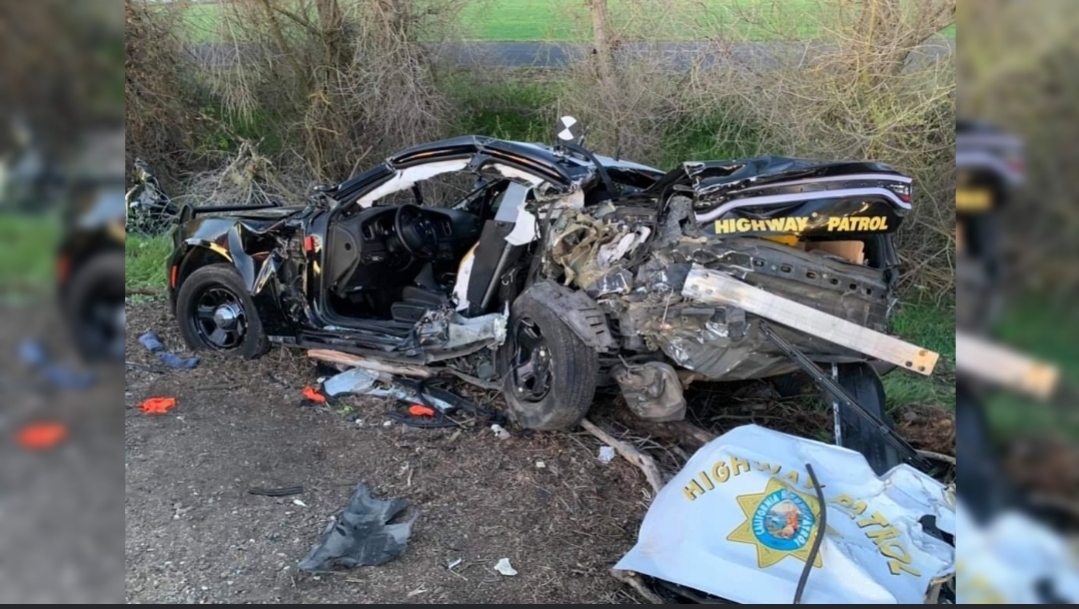 Three killed after crashing into a California Highway Patrol Vehicle