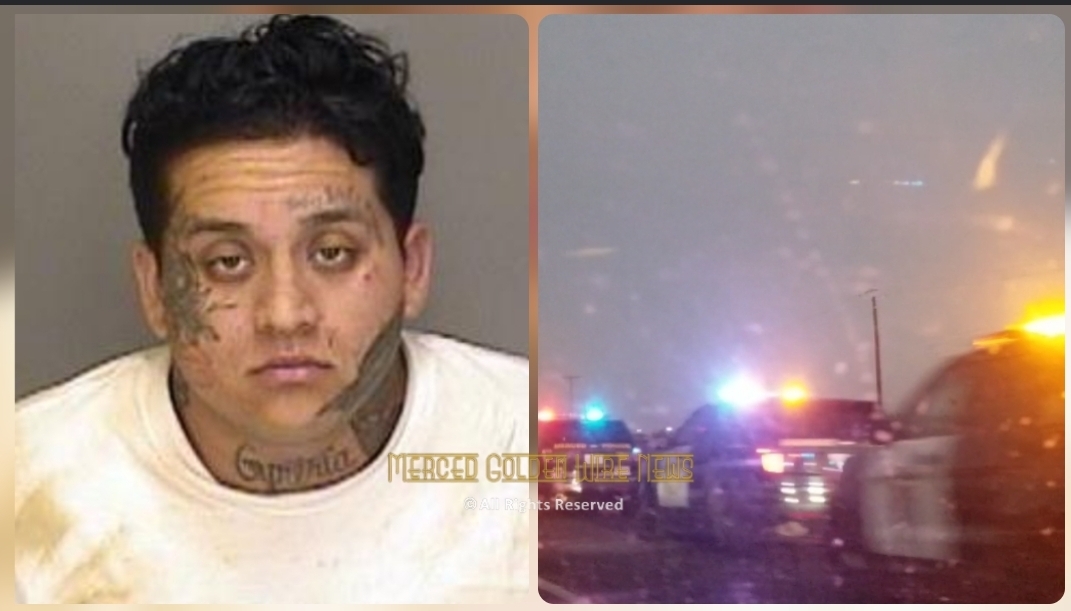 Woman arrested after high speed chase with Merced Police officers